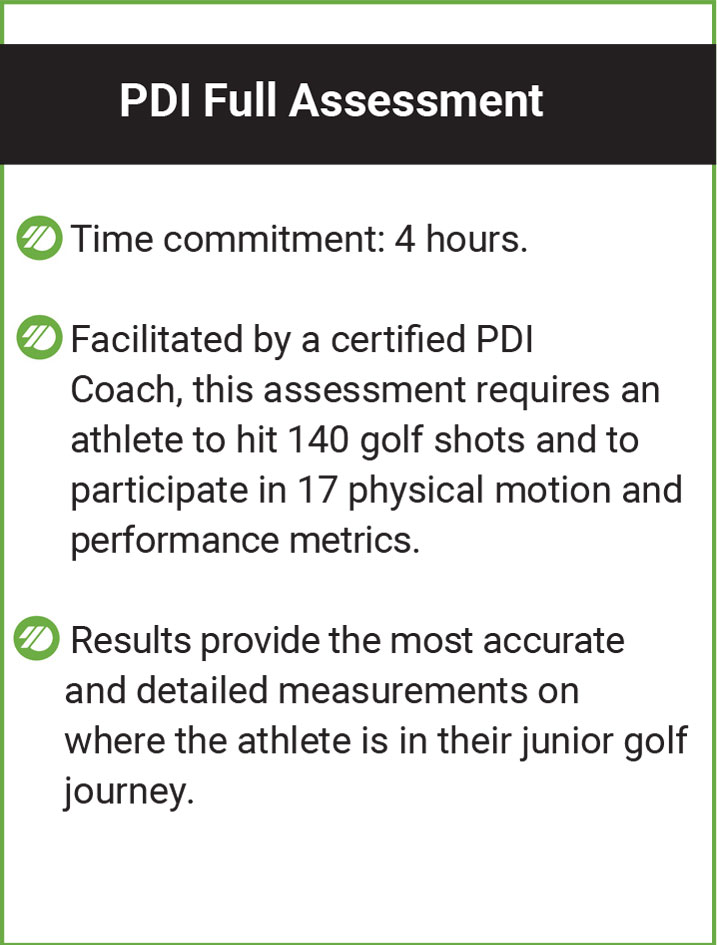 PDI_Full_Assessment | Junior Golf Hub