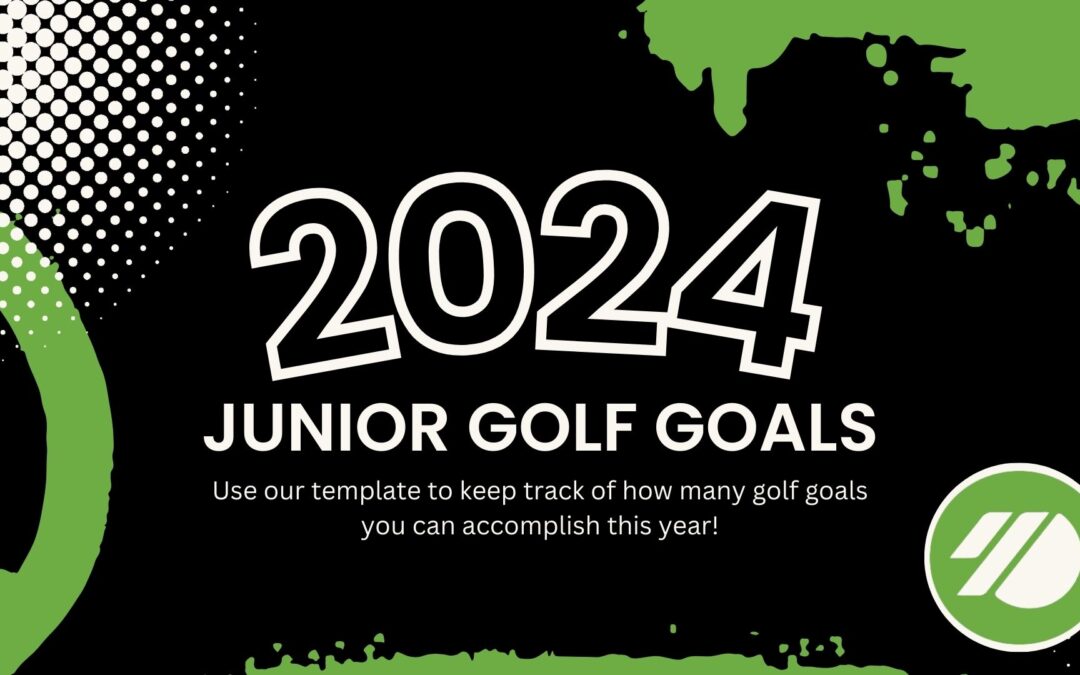 2024 Junior Golf Goals Template