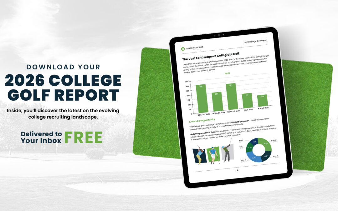Junior Golf Hub Unveils 2026 College Golf Report 